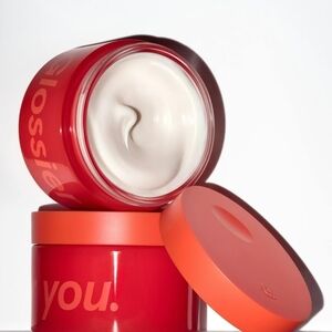 Glossier Vibrant Red and Orange Moisturizer